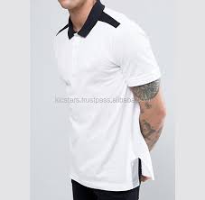 White polo shirt design template for men. White Polo Shirt With Black Collar For Men Fashion 2018 Buy White Shirt Black Collar Casual Polo T Shirts Polo Shirts For Men Product On Alibaba Com