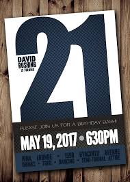 Black 21st Birthday Decoration Ideas For Guys 21st Birthday Party Invitation For Man Male Blue Silver Gray Black 5x7 Printable 21st Birthd 21st Birthday Invitations 21st Invitations Birthday Party 21