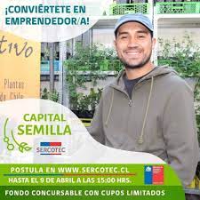 Una persona no podrá, bajo ningún concepto, resultar. Sercotec Abre Postulacion A Capital Semilla Para Todos Los Que Buscan Emprender Ovejeronoticias