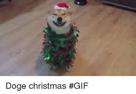 30% on stickers sale ends in: Doge Christmas Gif Doge Meme On Me Me