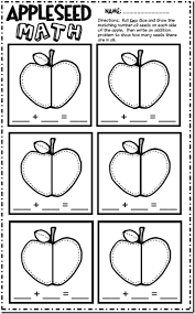 Made For 1st Grade Math Apple Activities Apple Kindergarten