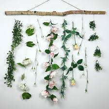 Flower Wall Hanging Vine Wall Hanging Boho Wall Hanging Hanging Flower Backdrop Floral Backdrop Hanging Flower Wall Flower Wall Decor Flower Wall