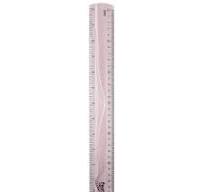 Deli Ultra Flexible Ruler 30 Cm, 12 Inch, Pink, Blue, Purple ...