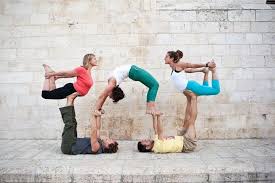 Acro Yogis Are Awesome Acro Yoga Acro Yoga Poses Group Yoga