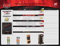 carbon force arrows accessories pse archery carbon force