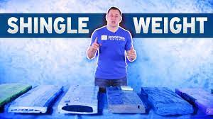 Weight of roofing materials these are the weights of typical actual products; Roof Shingles Weight Comparison Video Roofing Insights