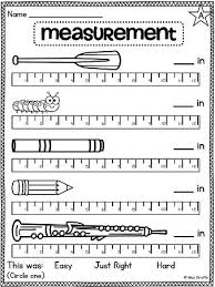 Awesome Measurement Worksheets For First Grade That Are Differentiated And Fun Cm Instead Of 2nd Grade Math Worksheets First Grade Math 2nd Grade Worksheets