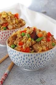 Quick Easy Chinese Pork Fried Rice Recipe Pork Fried Rice Fried Rice Chinese Pork