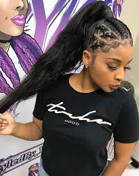 Female African American Ponytail Hairstyles Black Woman 39 Trendy Weave Ponytails Hairstyles For Black Women To Copy Weave Ponytail Hairstyles Girls Hairstyles Braids Baddie Hairstyles