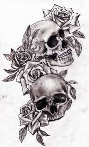 Pin By Isabel Saldana On Inked Skull Rose Tattoos Skull Tattoo Design Tattoos