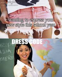 Dress Code For Real At My School Haha With Images Dress Codes School Dress Code School Dresses