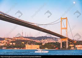 Istanbul galata brücke fischer fotodruck, türkei reise fotografie geschenk, stadtbild foto, stadt koordinaten poster, urban wall decor kunst. Bosporus Brucke Bei Sonnenuntergang In Istanbul Lizenzfreies Foto 26085424 Bildagentur Panthermedia