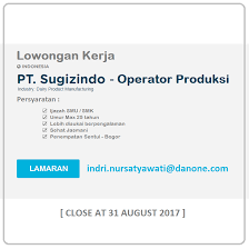 (021) 8752583 panasonic manufacturing jl. Lowongan Kerja Pt Sugizindo Lowongan Kerja Bogor Facebook