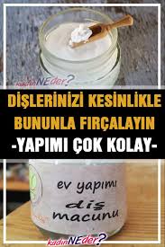 Ev Yapimi Dogal Dis Macunu Goruntuler Ile Aromaterapi Tarifleri Dogal Dis Beyazlatma Saglik