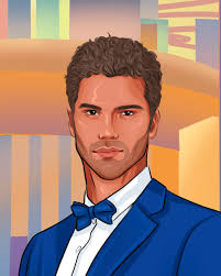 Hockey boy! From the same four! This illustration is so cozy, thanks  Brittanee @authorbrittaneenicole for the orders, these couple are so cute!  . Illustration style: COMIC 💛