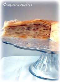 Gateau De Crepes Au Beurre De Pommes Et Caramel Au Beurre Sale Prunille Fait Son Show Apple Butter Favorite Recipes Crepe Cake