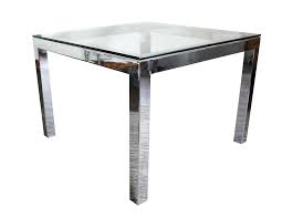 Add a unique touch to any living space with the. 1970s Modern Chrome And Glass Coffee Table Chairish