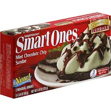 Smart ones deflated frozen desserts / some of the cupcake menu's highlights include chocolate cheesecake, consisting of chocolate cake and a. Smart Ones Signature Sundaes Mint Chocolate Chip Sundae Frozen Foods Edwards Food Giant