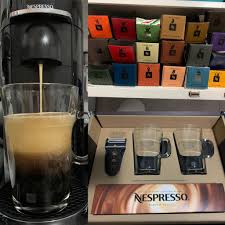 Coffee machine nespresso vertuo capsules starbucks gift. Second Order Was Delivered Today Welcome Gift Glasses Are Nice Nespresso