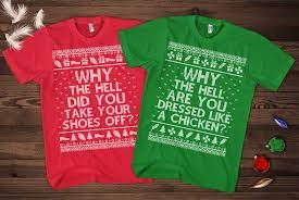 Available in a range of colours and styles for men, women, and everyone. Amazon Com Matching Christmas Party Tshirts Home Alone Funny Ugly Christmas Shirts For Couples Friends Pair Set Handmade
