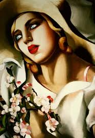 Tamara De Lempicka 1898 1980 Poland Alte Kunst Art Deco Stil Portratmalerei