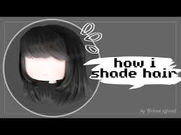 Look at what she did! Tutorial How To Shade Black Hair Realistic And Simple For Beginner Any Hair Color Can Be Y How To Shade Digital Painting Tutorials Youtube Channel Art