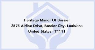 We did not find results for: Heritage Manor Of Bossier In Bossier City