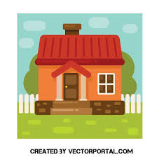 Cartoon House Vector Clip Art House Vector Free Vector Images Cartoon House