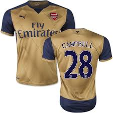 Joel campbell has revealed he had been hoping to remain at arsenal once unai emery succeeded arsene wenger, but is enjoying a spell in serie a which could soon see him joined by aaron ramsey. Men S 28 Joel Campbell Arsenal Fc Jersey 15 16 England Football Club Puma Replica Gold