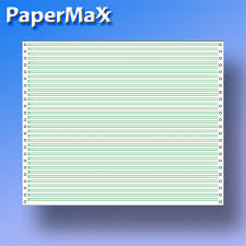 Schreibblatt und zahlenhäuser mit apfeldeko. Tabellierpapier 375mm X 12 Leselinien Ohne Lp 60g