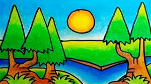 See more ideas about scenery, natural scenery, drawings. How To Draw Easy Nature Scenery Herunterladen