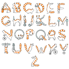 Buy Circus Cats Font And Watch Great Animal Typography Show Hand Lettering Alphabet Lettering Alphabet Alphabet Design