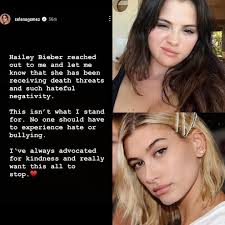 Hailey Bieber liked Selena Gomez's engagement announcement.