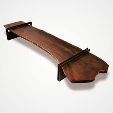 Started with solid booked match pieces of walnut. Live Edge Walnut Slab Coffee Table With Metal Base Rotsen Furniture