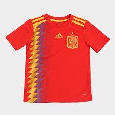 'europeia', seleção espanhola não depende mais de real madrid e barcelona. Camisa Selecao Espanha Infantil Home 2018 S N Torcedor Adidas Vermelho Faoswalim