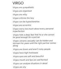 Virgo Ummm Most Of These Are True I M Not A Loner I M Extremely Social And I M Definitely Not Shy Virgo Love Virgo Virgo Quotes
