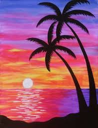 Find & download the most popular palm tree sunset vectors on freepik free for commercial use high quality images made for creative projects. Relax And Let Your Worries Drift Away Painting Paradise Sunset Sunset Painting Easy Sunset Painting Canvas Painting Diy