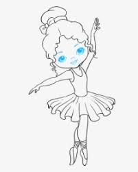 Joey uses paint in this video, but you could also use pens and pencils to make your drawing. How To Draw Ballerina Drawing Hd Png Download Transparent Png Image Pngitem