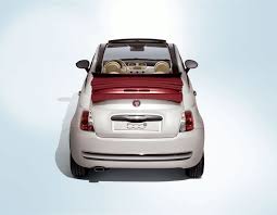 Fiat 500 Pearl White Cabrio Version Fiat 500 Cabrio Fiat 500c Fiat 500