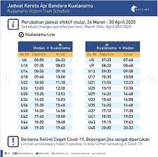 Jadwal kereta api tbi ke kno. Berlaku 2 Hari Lagi Ini Jadwal Terbaru Kereta Bandara Kualanamu Dan Soekarno Hatta Tribun Travel