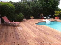 Terrasse Bois De Piscine Entourages Chemins Conception Traitement