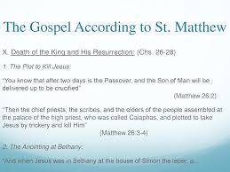 James is often referred to as camel knees because of how much he prayed! The Gospel According To St Matthew Ppt Download