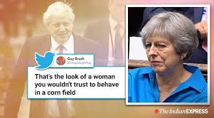 @borisjohnson's new brexit deal backed in the commons. Theresa May S Side Eye During Boris Johnson S Brexit Proposal Leaves Netizens In Splits Trending News The Indian Express