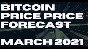 ⭐what is going to be the bitcoin price in june 2021? Bitcoin Price Forecast March 2021 Youtube