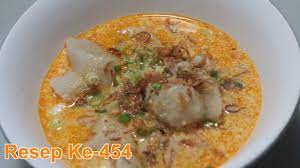 Resep Laksan Palembang Pempek Barkuah Youtube Masakan Indonesia Resep Masakan Makanan