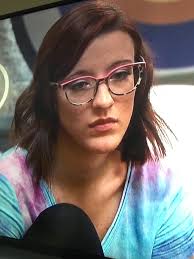 Look, it's Nicole with dark hair in a movie call E d "Babysitter's  Nightmare.: