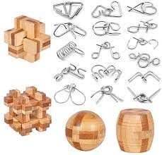 Brain teaser puzzles for adults. Amazon Com Brain Teaser Puzzle 20pcs Unlock Interlock Game Iq Test Wooden Toy 3d Unlock Interlock Puzzle Magic Ball Brain Teaser Toy Puzzles For Adults Toys Games