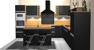 3d kitchen design simple and unique by