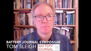 Tom Sleigh reading his poems for the Battery Journal Salon