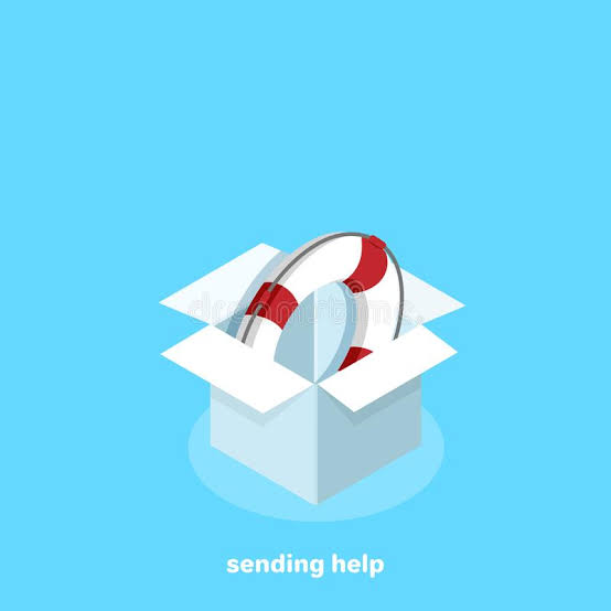 Sending help stock vector. Illustration of investment - 185684953